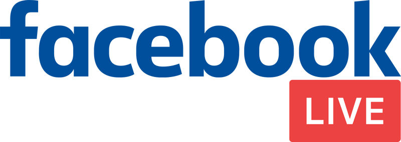 Facebook live logo